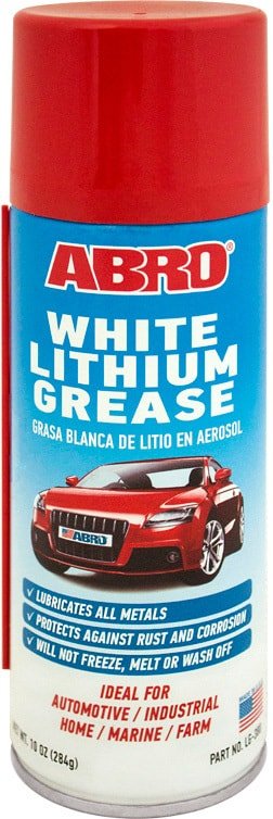 

ABRO Смазка-спрей белая литиевая 284 г LG-380