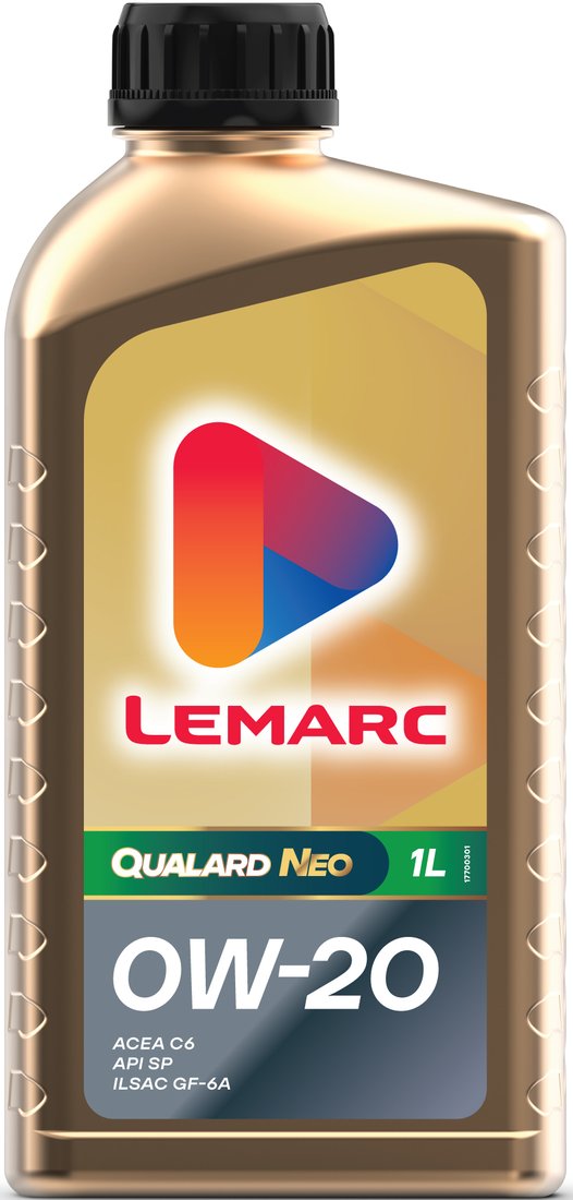 

Моторное масло Lemarc Qualard Neo 0W-20 1л