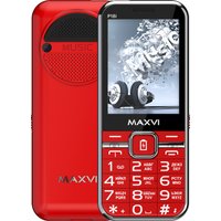 Кнопочный телефон Maxvi P18i (красный)