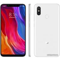 Смартфон Xiaomi Mi 8 6GB/128GB международная версия (белый)