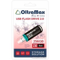 USB Flash OltraMax 230 256GB (черный)