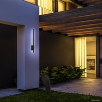 Уличный настенный светильник ESCADA 30009W/01LED (черный)