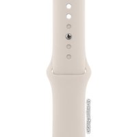 Умные часы Apple Watch SE 2 40 мм (алюминиевый корпус, звездный свет/звездный свет, спортивный силиконовый ремешок S/M)