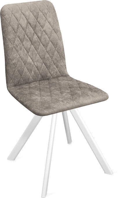 

Стул Трия Стенли К2 (белый матовый/микровелюр Wellmart Latte)