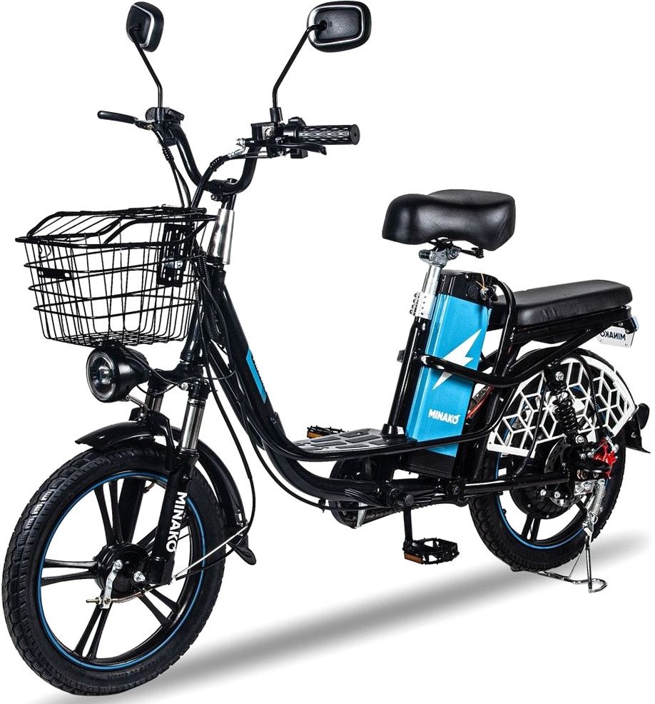 

Электровелосипед Minako V.8 Pro 001134 (черный)
