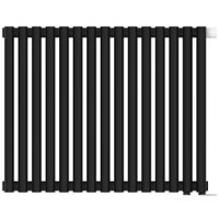 Стальной трубчатый радиатор Сунержа Эстет-11 EU50 500х675 15 секций (матовый черный)