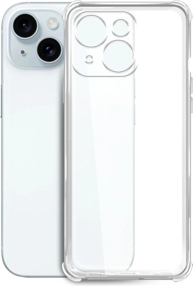 

Чехол для телефона BoraSCO Apple iPhone 15 Plus 72406 (прозрачный)