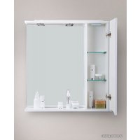  BelBagno Шкаф с зеркалом Marino-SPC-800/750-1A-BL-P-R (bianco lucido)