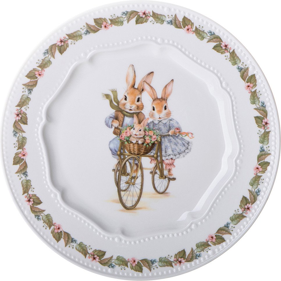 

Тарелка десертная Lefard Rabbits Family 425-289