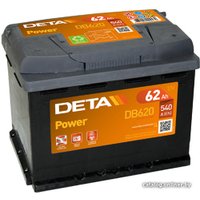 Автомобильный аккумулятор DETA Power DB620 (62 А·ч)