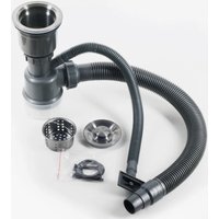 Кухонная мойка Schtoff Best Premium Silver 6050 + коландер K-1 BLACK + дозатор SD-1 SILVER