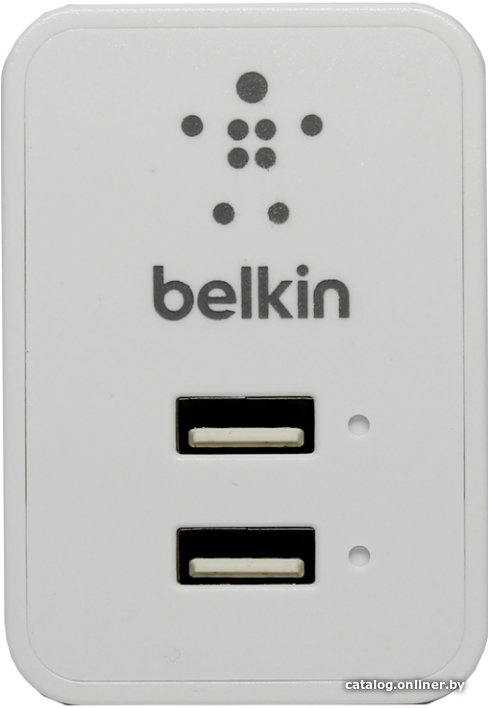 Сетевое зарядное Belkin Home Charge Lightning (белый)