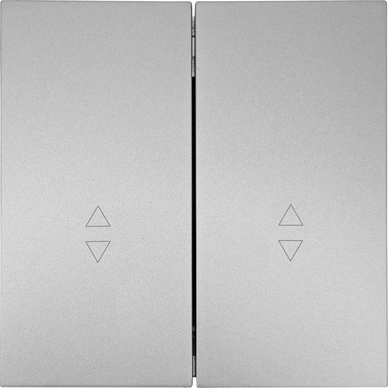 Выключатель проходной Lezard Zima 704-7488-106QC (серый матовый)