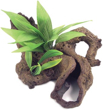 Декорация Rosewood Коряга с растением 911008/RW