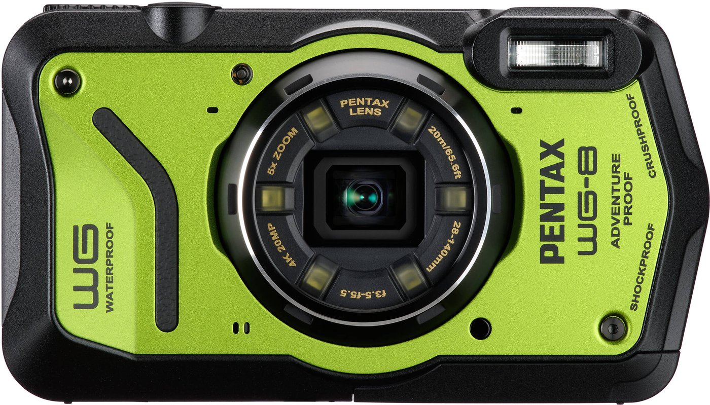 

Фотоаппарат Pentax WG-8 (зеленый)