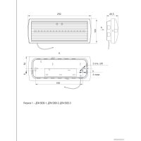 Светильник IEK ДПА 5030-1 LDPA0-5030-1H-K01