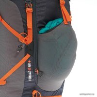 Туристический рюкзак Quechua MH500 40 л (черный/оранжевый)
