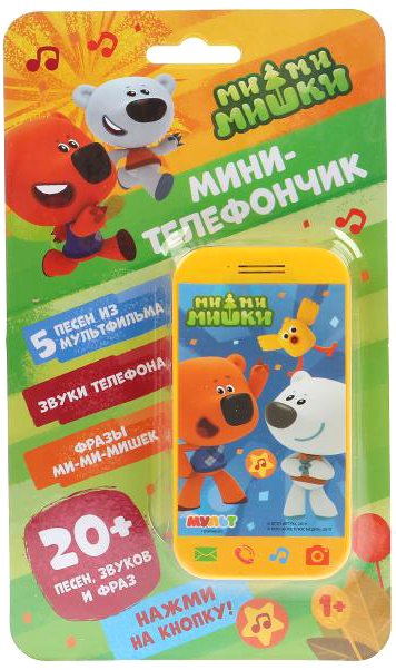 

Развивающая игрушка Умка Телефон. Ми-ми-мишки HT811-R