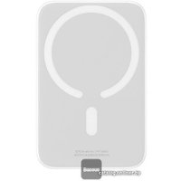 Внешний аккумулятор Baseus Magnetic Mini Wireless Fast Charging Power Bank 20W 6000mAh (белый) в Витебске