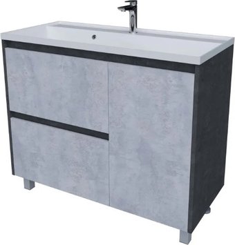 Axus Тумба под умывальник Джой 100 (2 ящика)