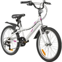 Детский велосипед Foxx Jasmine 20 2026 20SH6V.JASMINE.WT6 (белый, разобранный)
