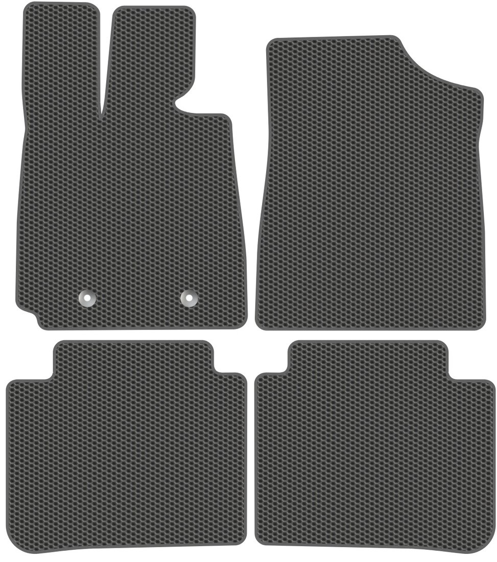 

Комплект ковриков для авто Alicosta BYD HAN I (Седан электромобиль / EV) 2020 - Н.В. (серый)