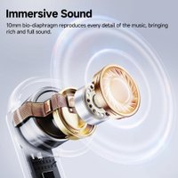 Наушники QCY MeloBuds Neo (черный, с подпиской Яндекс Плюс на 60 дней)