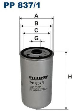 

Топливный фильтр Filtron PP8371