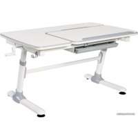 Парта Растущая мебель Smart E 502 (с выдвижным ящиком, полкой и подставкой для книг)