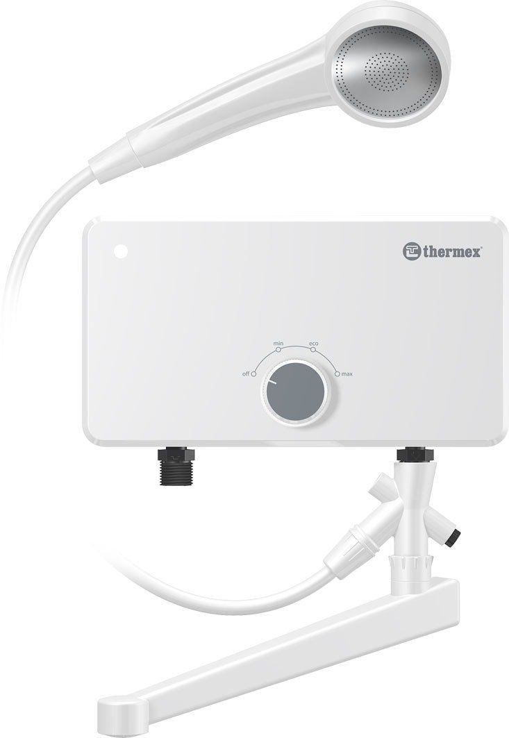 

Проточный электрический водонагреватель кран+душ Thermex Urban 3500 combi