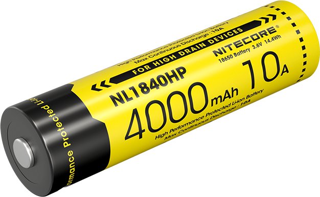 Аккумулятор Nitecore NL1840HP 643