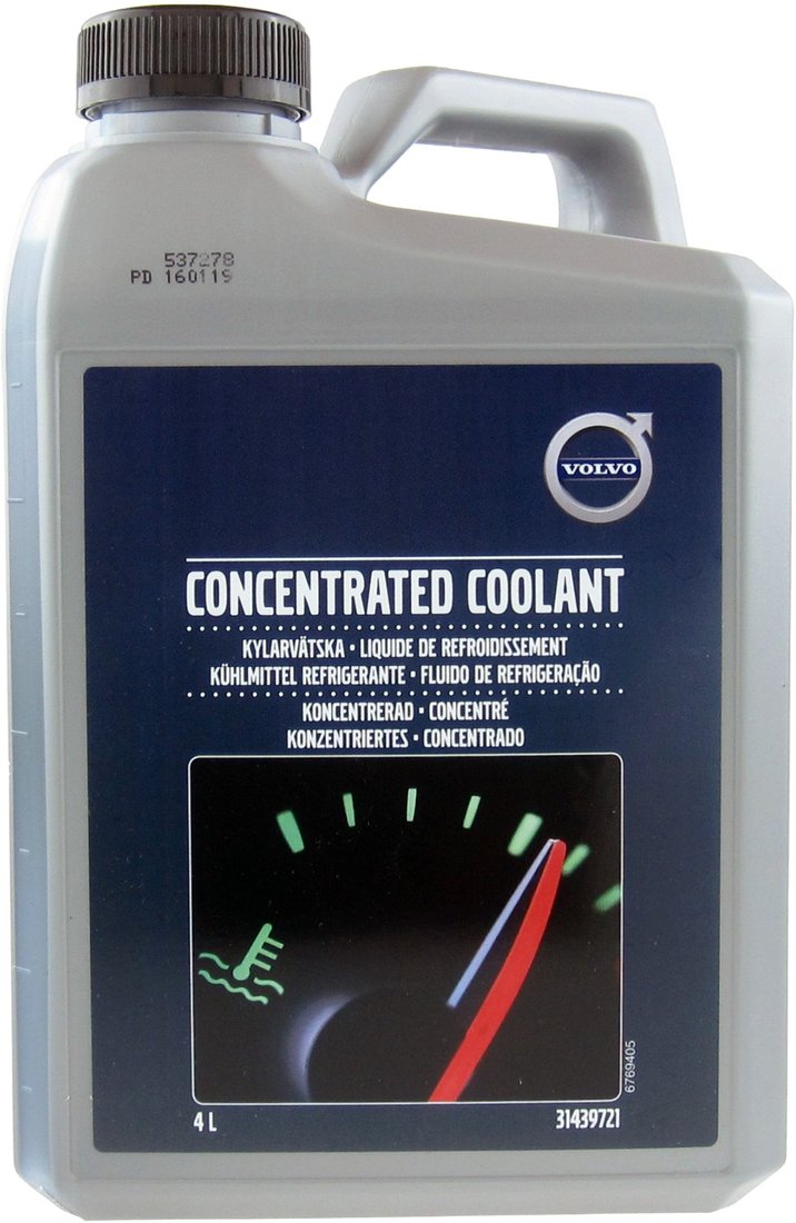 

Антифриз Volvo Concentrated Coolant 4л