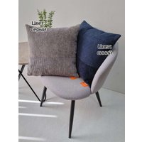 Чехол на подушку Matex Tufted Velvet ALEX-54 (синий)