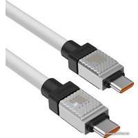 Кабель Baseus CoolPlay Series USB Type-C - USB Type-C (1 м, белый)