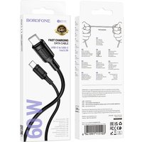 Кабель Borofone BX111 USB Type-C - USB Type-C (1 м, черный) в Бресте