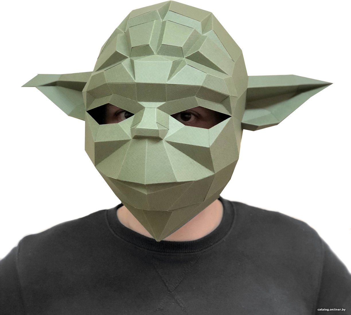 PaperCraft PAPERRAZ Маска Мастер Йода