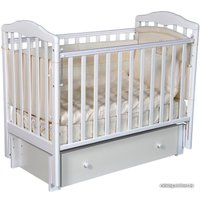 Классическая детская кроватка Ray Erika 3 (белый)