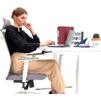 Стол для работы стоя WellDesk WDЕ Uplift 1395x800х28 (черный/ясень шимо) в Гродно