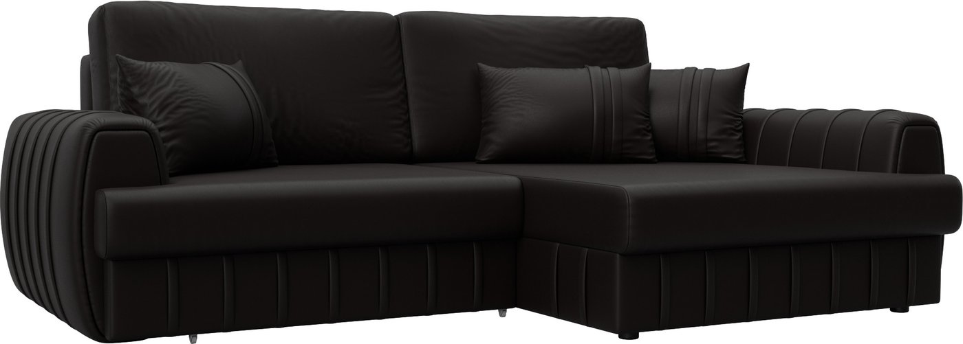 

Угловой диван Лига диванов Лига-057 НПБ правый 130033 (экокожа Grifon 12 коричневый)