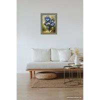 Алмазная мозаика  Белоснежка Ромашки и васильки 700-BK-S