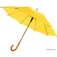 Зонт-трость SunShine Arwood деревянная ручка жёлтый
