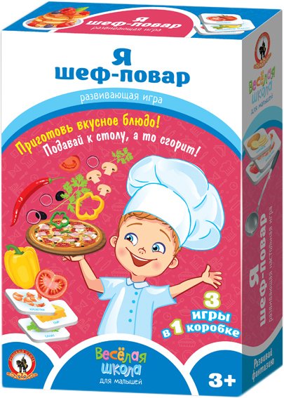 

Детская настольная игра Русский стиль Я шеф-повар RS-02045