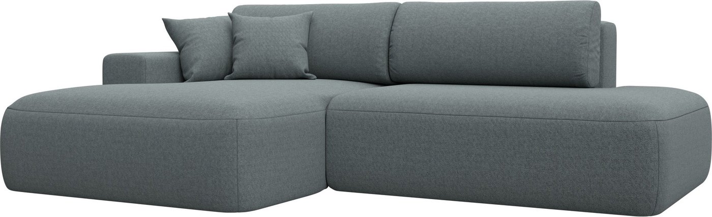 

Угловой диван Лига диванов Лига-036 НПБ Модерн левый 124700L (рогожка амур серый)