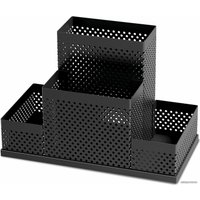 Органайзер настольный BRAUBERG Germanium 237982 (черный)