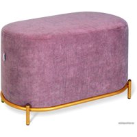 Пуфик Sheffilton SHT-B7 (пыльная роза/золото)