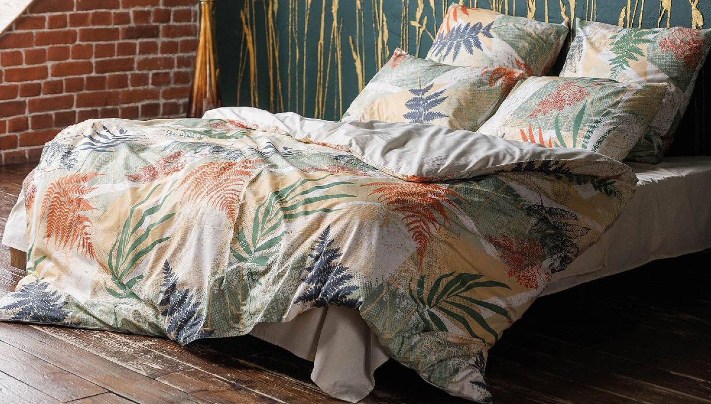 

Постельное белье Волшебная ночь Fern КПБ ВН 1502 8476/2+полубел