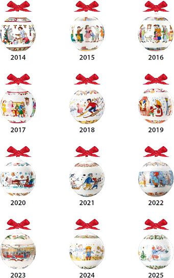 

Елочная игрушка Hutschenreuther Special Edition 40th anniversary 02252-727514-28743