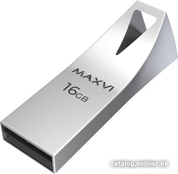 USB Flash Maxvi MK2 16GB (серебристый)