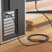 Кабель Hoco US13 HDMI - HDMI (2 м, черный)