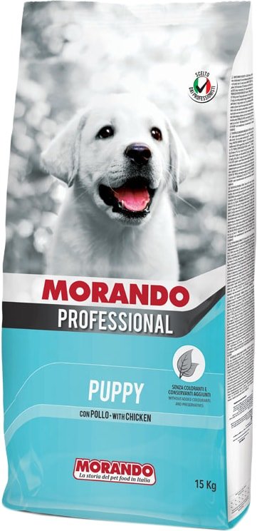 

Сухой корм для собак Morando Professional Puppy крокеты с курицей 15 кг